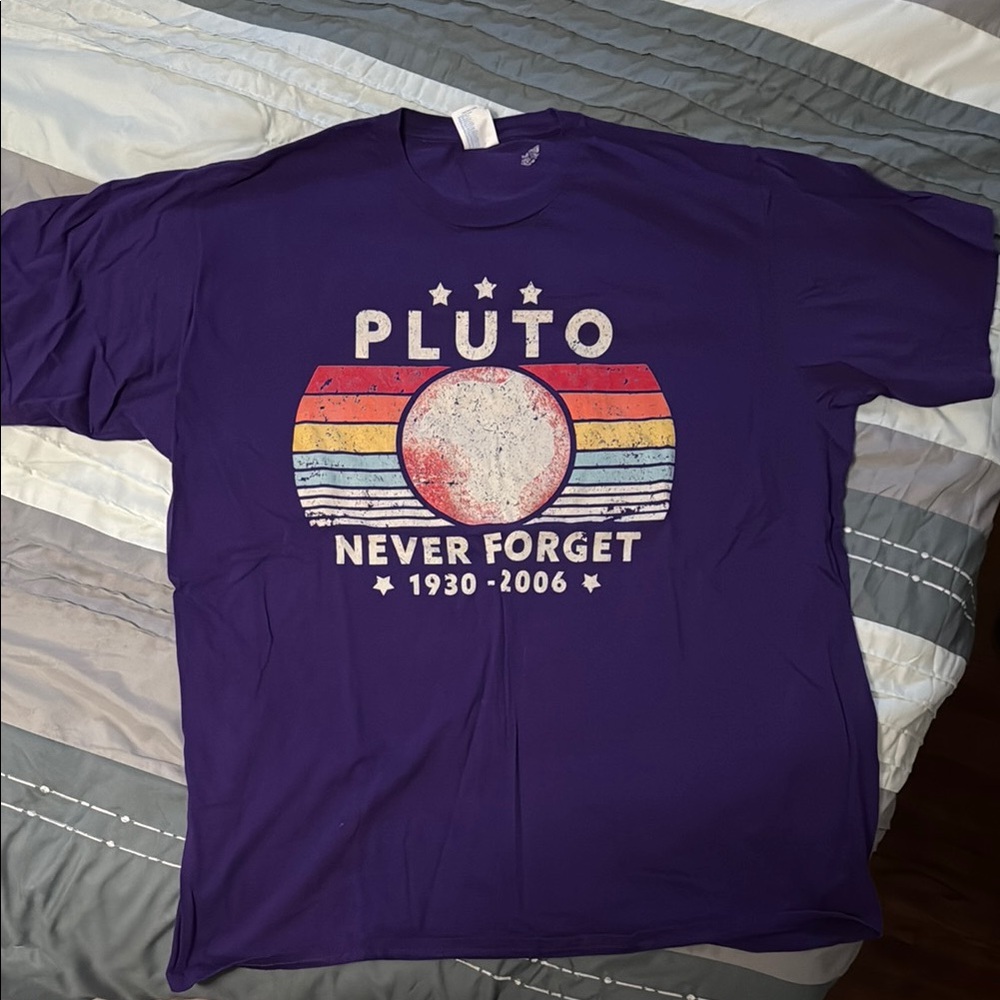 Port and Company Purple Short Sleeve Tees